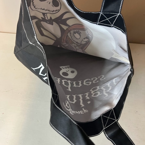 NEW Nightmare Before Christmas Moonlight Madness Jack Sally DVC Disney Tote Bag - Picture 6 of 6